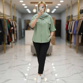 شومیز نادیا جنس کراش پلیسه ای