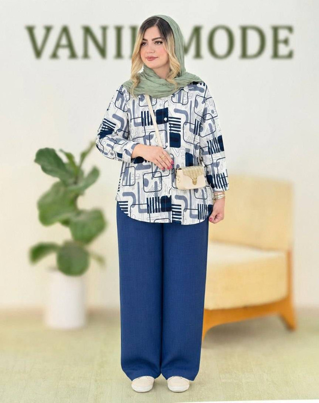 ست شومیز شلوار خجسته جنس تضمینی