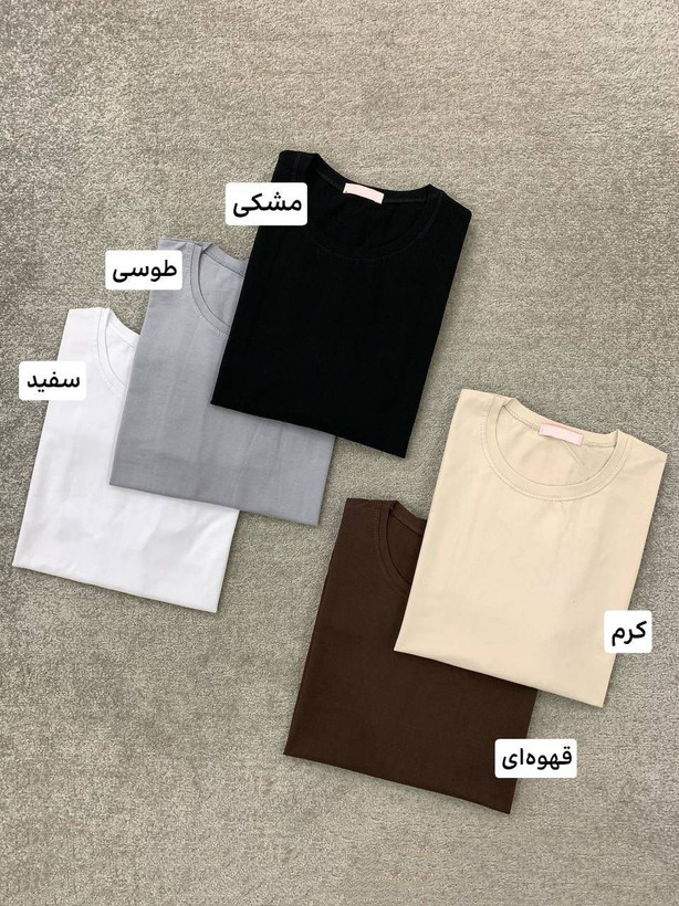 تیشرت لانگ ساده جنس پنبه درجه یک