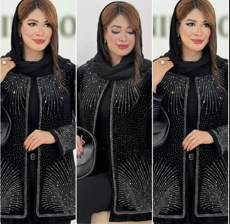 مانتو کتی شیدا جنس مازراتی باکیفیت دوخت مزونی