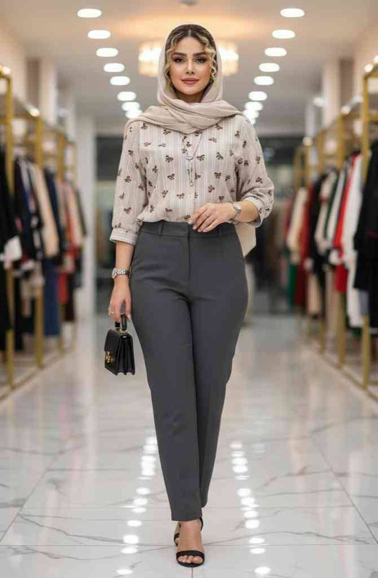 شومیز گره ای جنس نخ پنبه