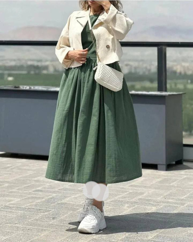ست دوتیکه کت و زیره آسو