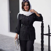 مانتو شلوار مدل کژال جنس پرشین مکانیک