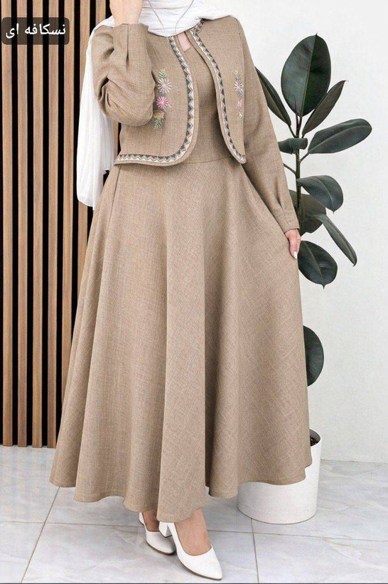 ست کت سارافون گلدوزی همتا و ژیوا