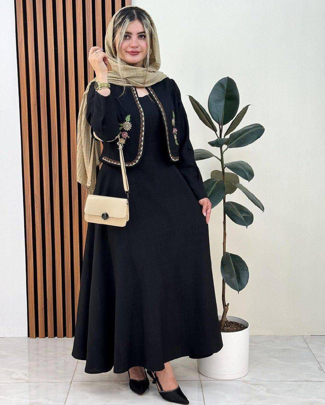 ست کت سارافون گلدوزی همتا و ژیوا