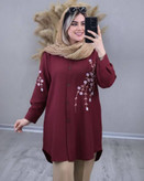 شومیز مانتویی آرتینا جنس شانتون