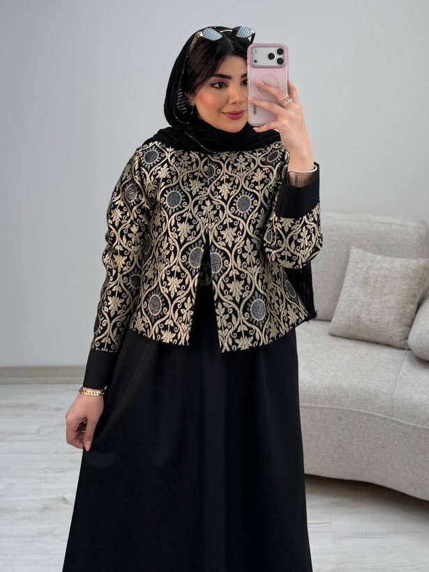 ست کت سارافون هما جنس پرشیا و تافته