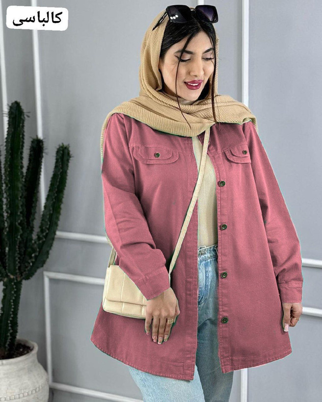 تونیک مانتویی مهریماه جنس کرسپو درجه یک عالی