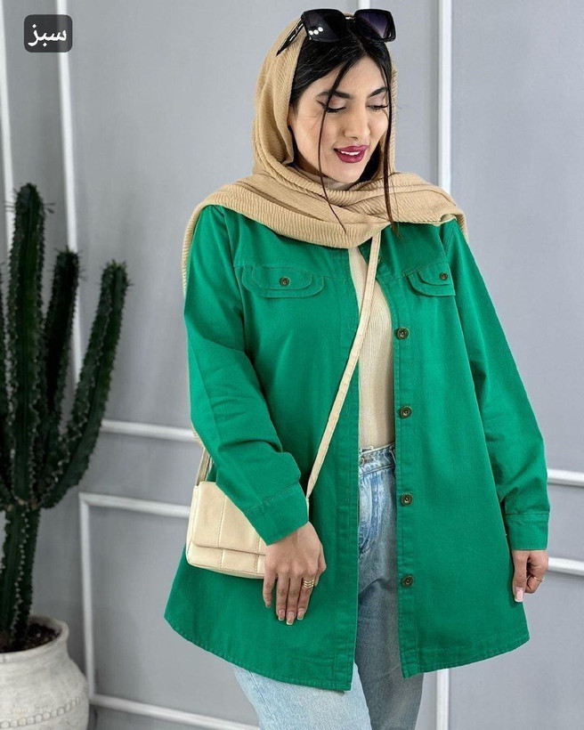تونیک مانتویی مهریماه جنس کرسپو درجه یک عالی