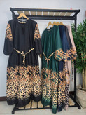پیراهن ساحلی کمربنددار زنجیری جنس بوگاتی