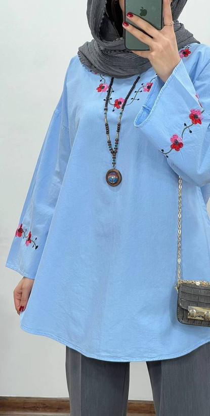 شومیز گلدوزی درجه یک