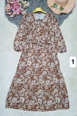 پیراهن ماکسی ساحلی جنس سبک و خنک