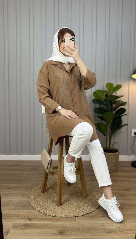 شومیز آیوا نگین کوب
