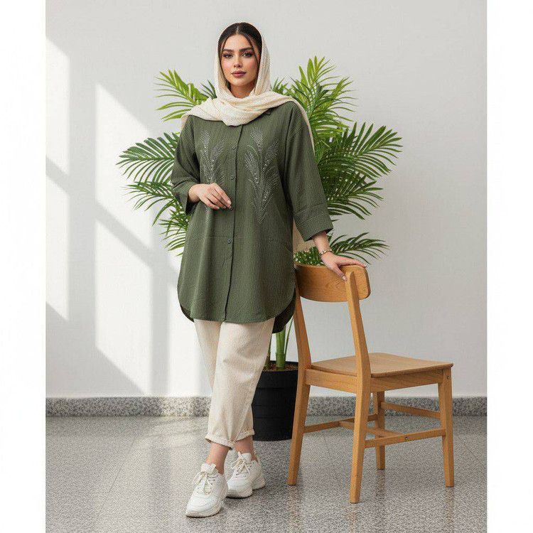 شومیز آیوا نگین کوب