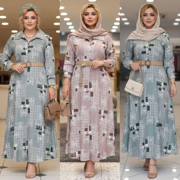 کفتان طرحدار نیوشا جنس صوفیا ژاکارد