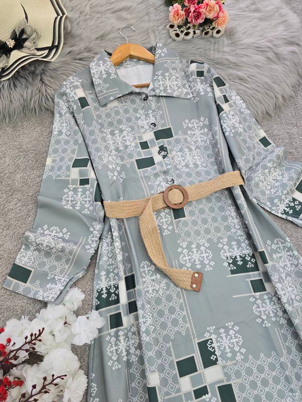 کفتان طرحدار نیوشا جنس صوفیا ژاکارد