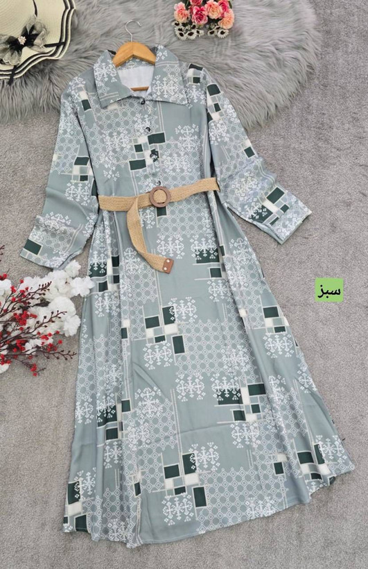 کفتان طرحدار نیوشا جنس صوفیا ژاکارد