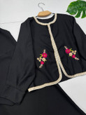 کت و سارافون همتا جنس اطلس شاین دار