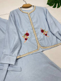 کت و سارافون همتا جنس اطلس شاین دار