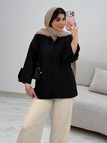 شومیز کوک دوزی مینو جنس شانتون