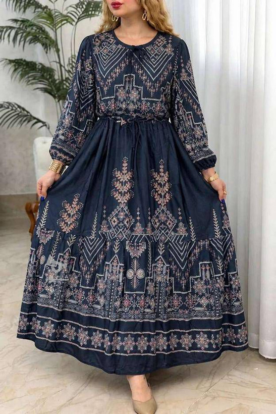 پیراهن ساحلی کتیبه جنس بوگاتی گرم بالا