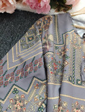 پیراهن ساحلی کتیبه جنس بوگاتی گرم بالا