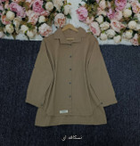 شومیز مانتویی سلین جنس پنبه درجه یک