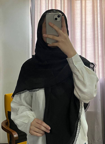 روسری نخی وال اسلپ دور دانتل