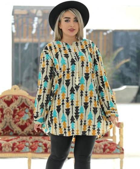 تونیک طرح هندسی