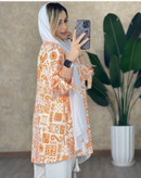 حراجی تونیک مانتویی لاریسا