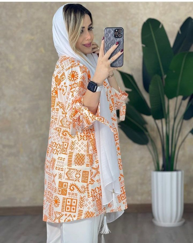 حراجی تونیک مانتویی لاریسا