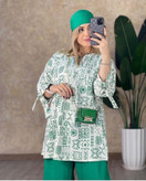حراجی تونیک مانتویی لاریسا