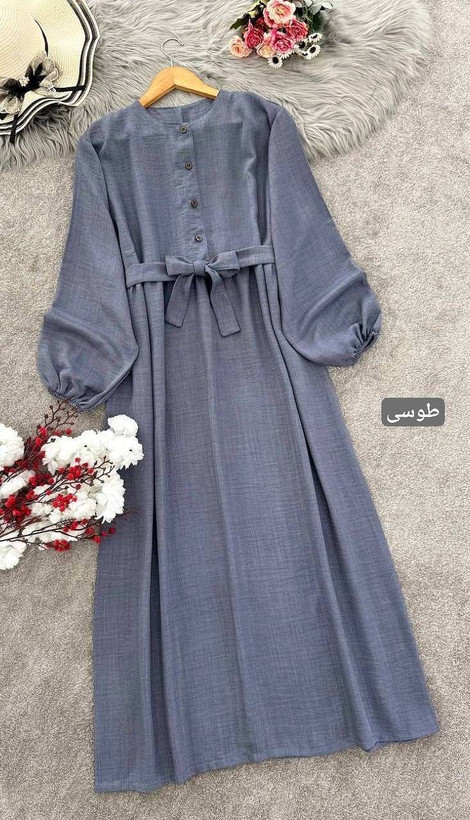 پیراهن ساغر جنس شانتون