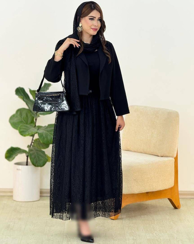 ست سه تیکه دانتل