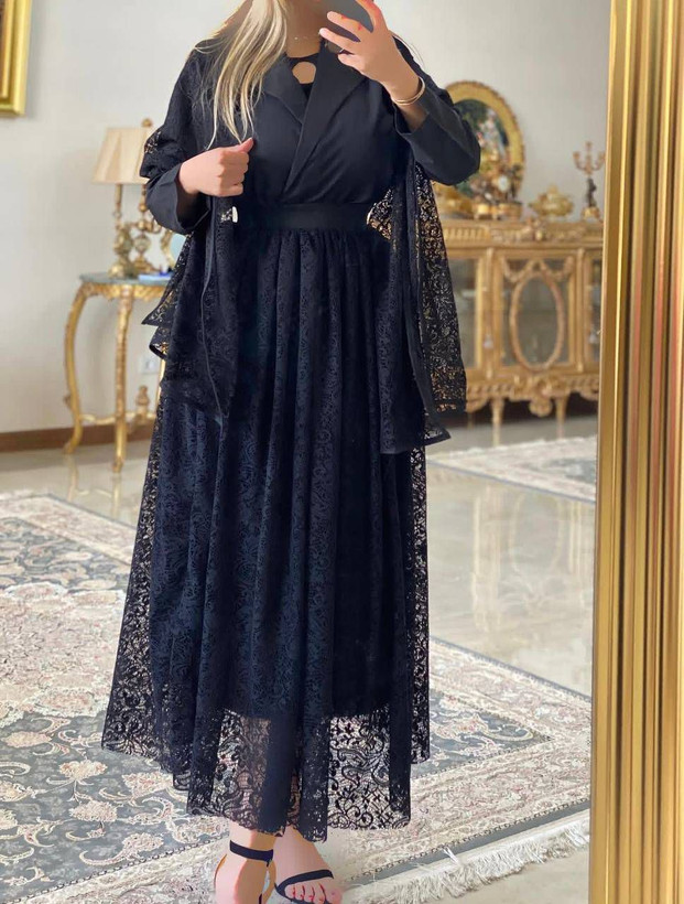 ست سه تیکه دانتل