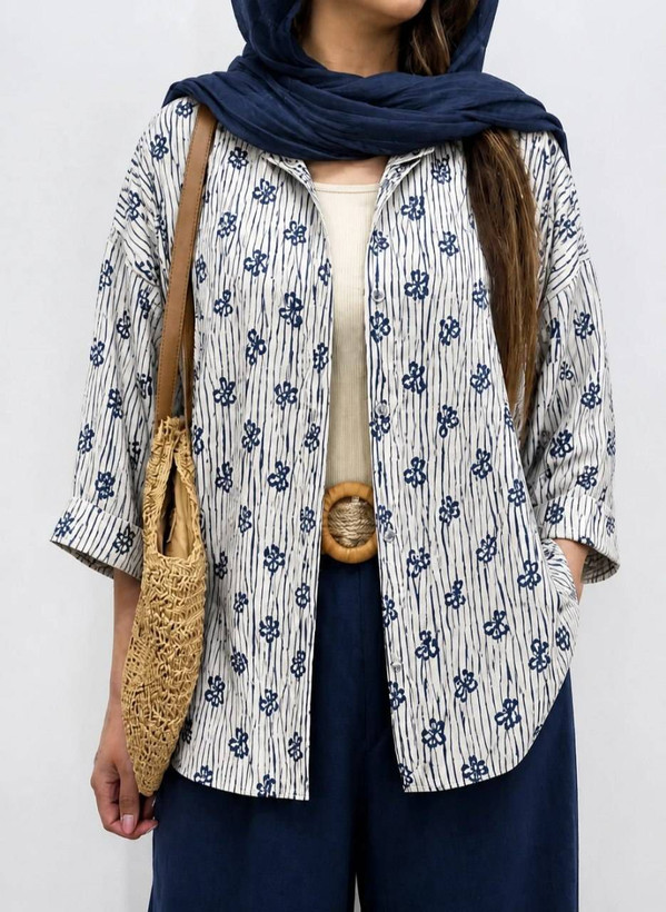 شومیز شکوفه ینزی