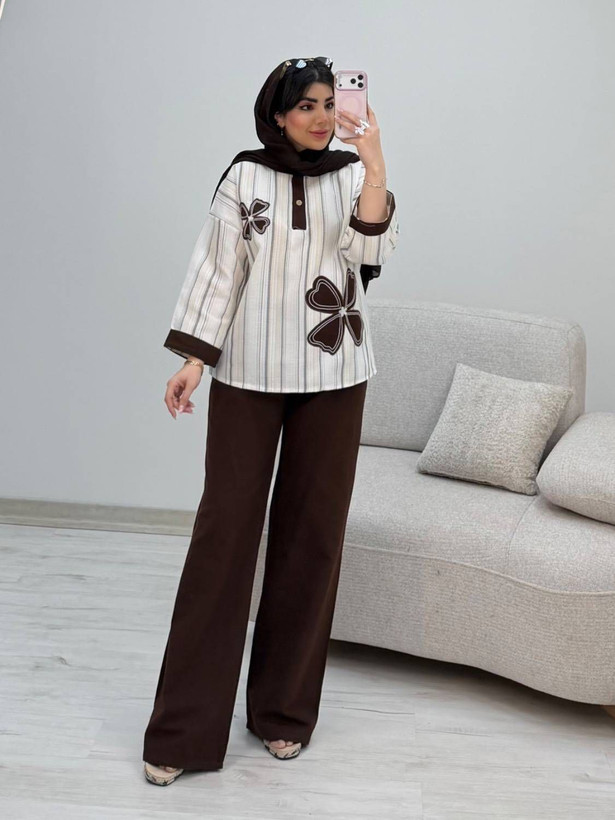 شومیز شلوار سنجاقک
