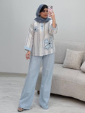 شومیز شلوار سنجاقک