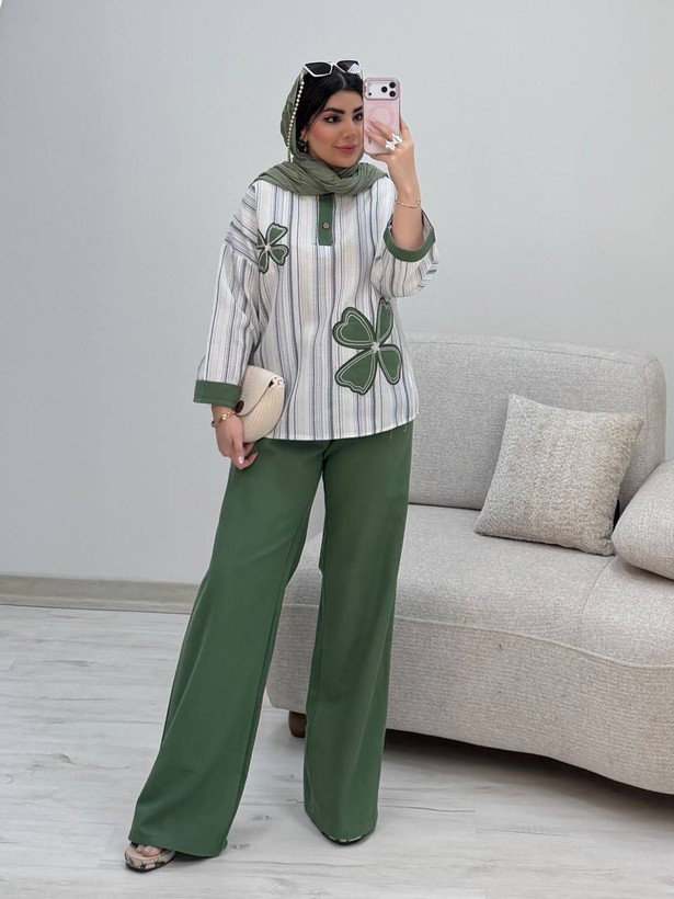 شومیز شلوار سنجاقک