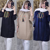شومیز تارا جنس شانتون و گلدوزی