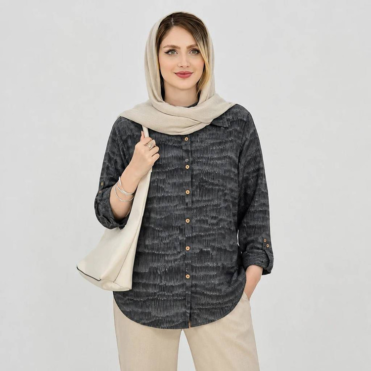 شومیز مانتویی گازوییلی غزل