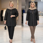 شومیز مانتویی دینا تضمینی
