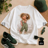 تیشرت لانگ فانتزی