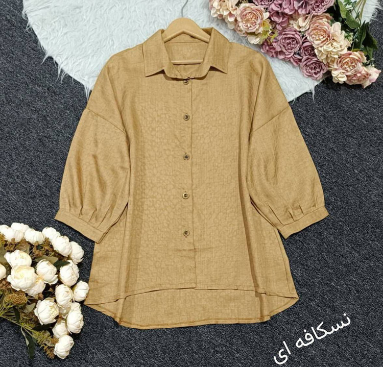 شومیز مانتویی طرحدار ساره