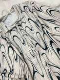 مانتو پری آستین سه دکمه