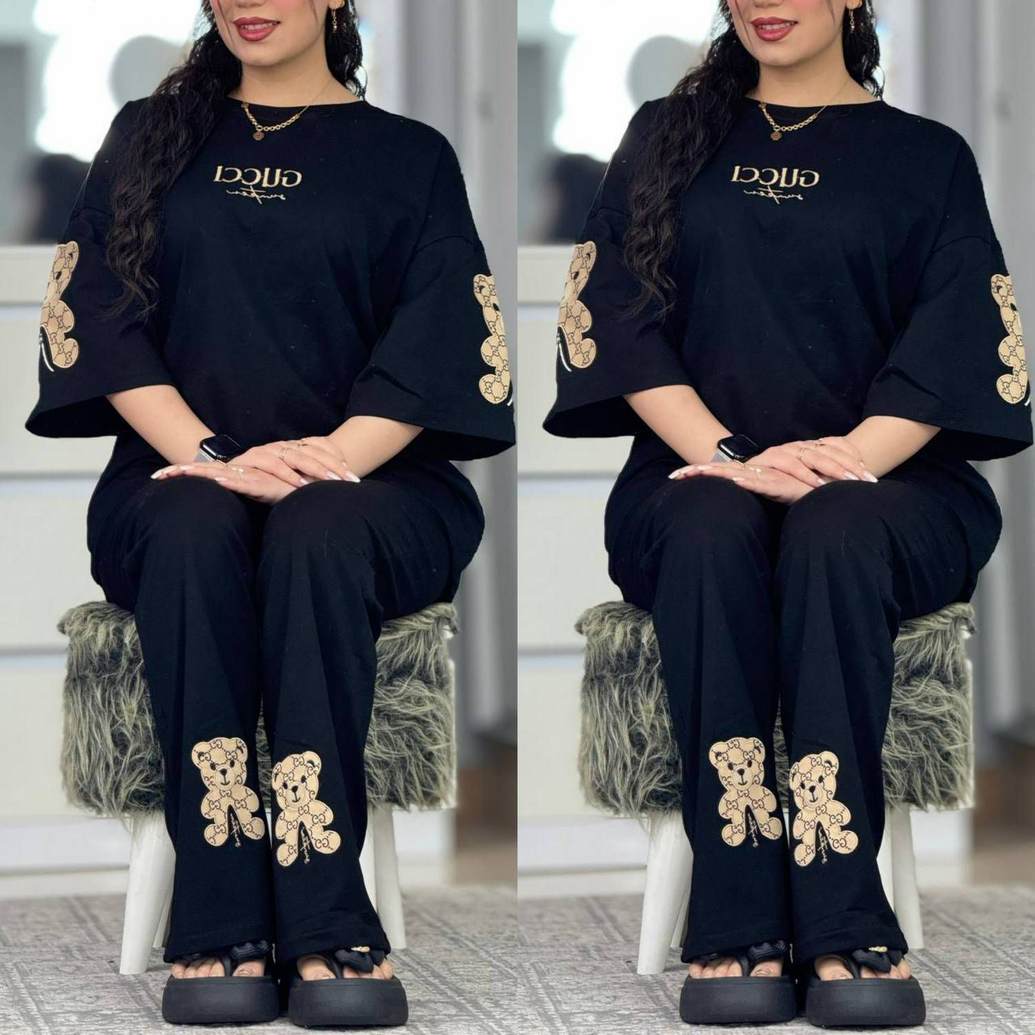 ست بلوز شلوار خرسی