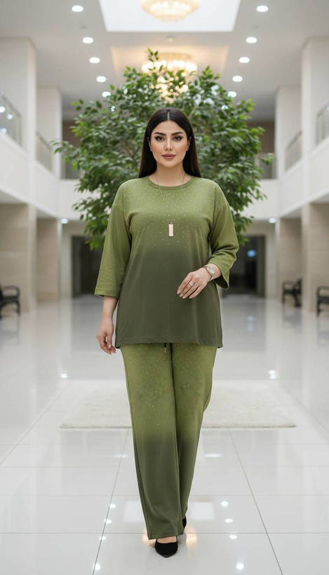ست تیشرت شلوار کهکشان نگین