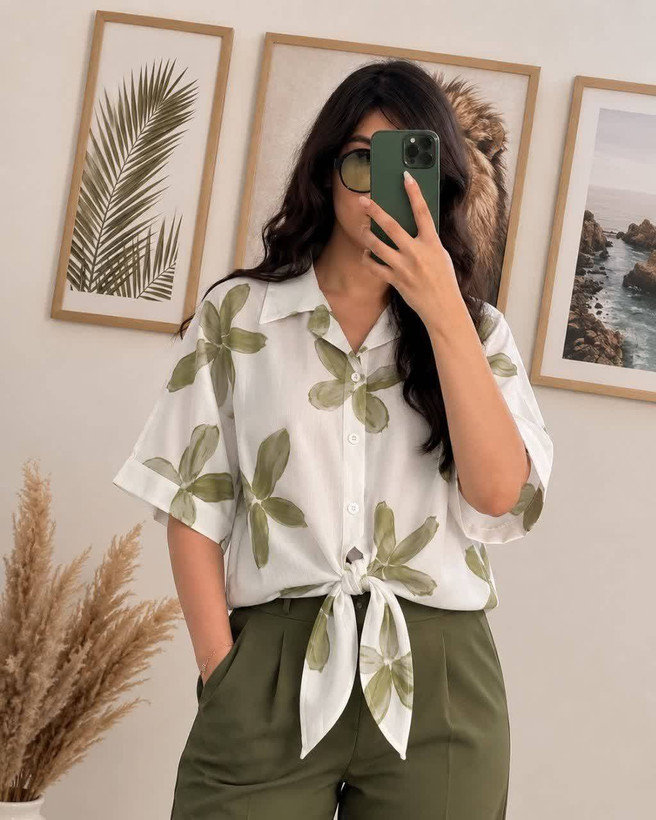 شومیز گره ای نازنین