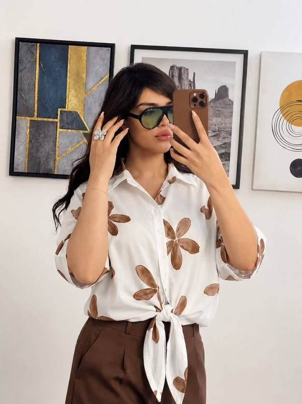 شومیز گره ای نازنین