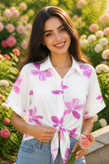 شومیز گره ای نازنین